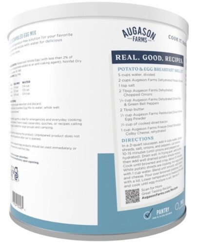 Augason Farms Scrambled Egg Mix 36 oz (Packaging May Vary) (Pack of 20) Perspective: bottom