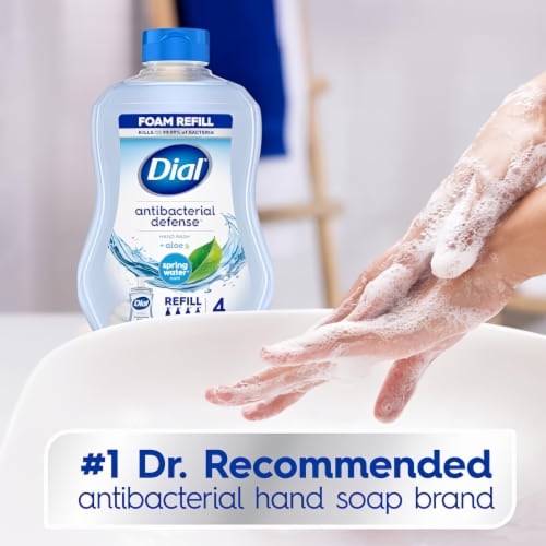 Dial Antibacterial Foaming Hand Wash Refill Spring Water 30 fl oz Pack of 5 5 pack Pick n Save
