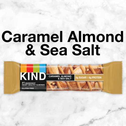 KIND Caramel Almond & Sea Salt Energy Bars Perspective: bottom