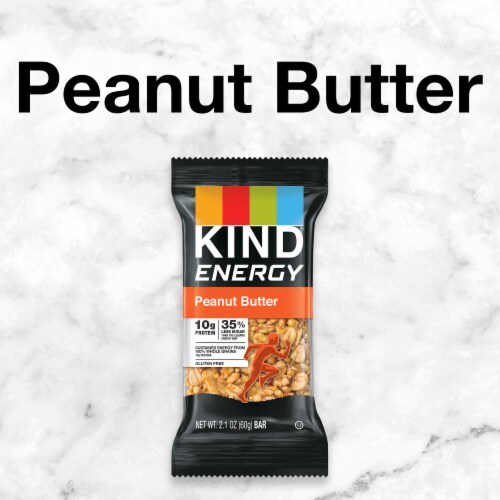 KIND Energy Peanut Butter Energy Bars Perspective: bottom