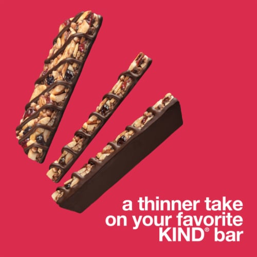 KIND Thins Dark Chocolate Cherry Cashew Fruit and Nut Bars Perspective: bottom