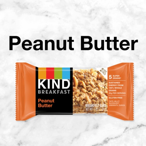 KIND Peanut Butter Breakfast Bars Perspective: bottom
