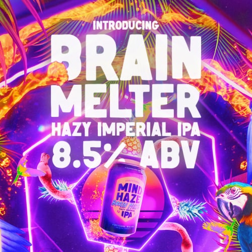Firestone Walker Mind Haze Variety Hazy IPA Craft Beer Pack Perspective: bottom