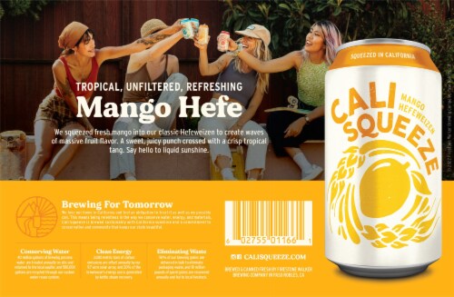 Firestone Walker Cali Squeeze Mango Hefeweizen Perspective: bottom