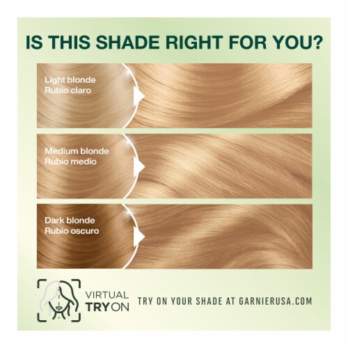Garnier Nutrisse Nourishing Permanent Hair Color 93 Light Golden Blonde Perspective: bottom