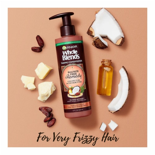 Garnier Whole Blends Remedy Coconut Oil And Cocoa Butter Conditioner Perspective: bottom