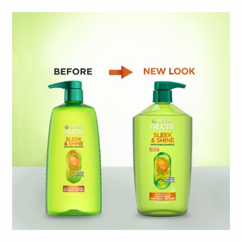 Garnier Fructis Sleek And Shine Shampoo Perspective: bottom