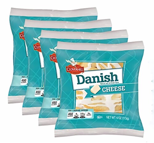 Cloverhill Ultimate Danish Variety: Cherry, Cheese, Big Texas | 12 Count Perspective: bottom