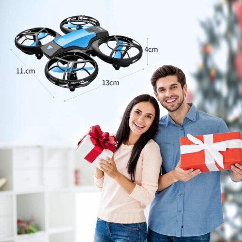 4DRC V8 Mini Drone Helicopter 3D Flip RC Quadcopter 3 Battery for