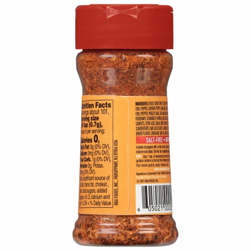 Dash Salt-Free Southwest Chipotle Seasoning Blend, Kosher Perspective: bottom