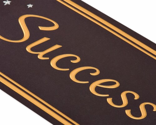 American Greetings #60 Graduation Gift Card Holder (Success) Perspective: bottom