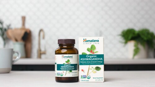 Himalaya® Ashwagandha Herbal Supplement Perspective: bottom