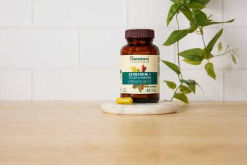 Himalaya® Berberine + Ceylon Cinnamon Dietary Supplements Perspective: bottom