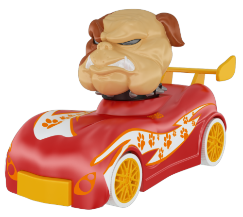 Knuckle-Headz Bulldog Perspective: bottom