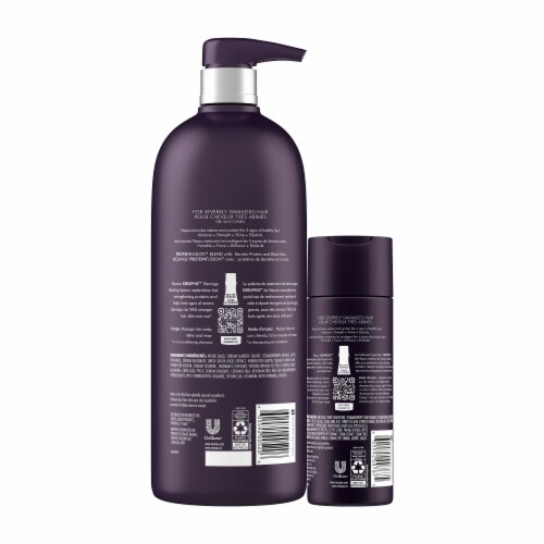 Nexxus Keraphix With ProteinFusion Shampoo Perspective: bottom