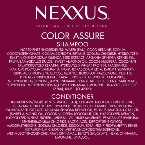 Nexxus Color Assure Shampoo and Conditioner, 32 Fluid Ounce (Pack of 2) Perspective: bottom