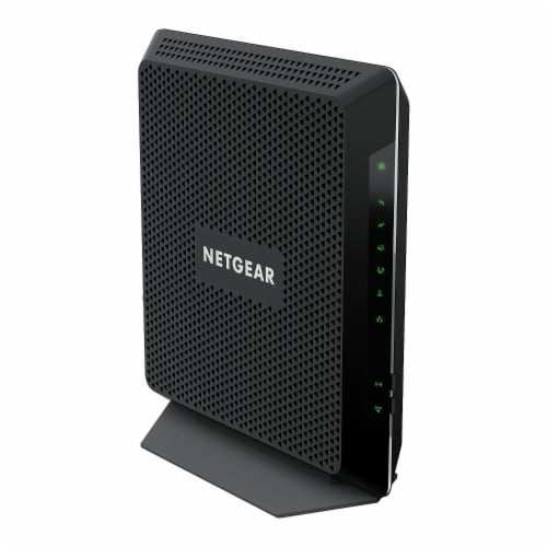 NETGEAR Nighthawk Modem/Wireless Router Perspective: bottom