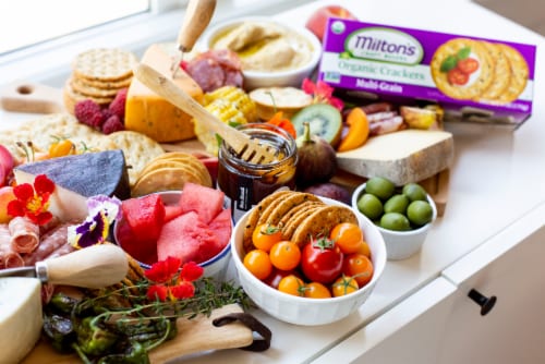 Milton's® Craft Bakers Organic Multi Grain Gourmet Crackers Perspective: bottom
