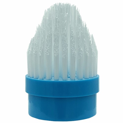 Spin Scrubber Replacement Heads- Set of 3 (Flat, Dome, Corner) Perspective: bottom
