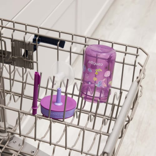 Contigo® Leighton™ Tumbler - Grape Tulips Perspective: bottom