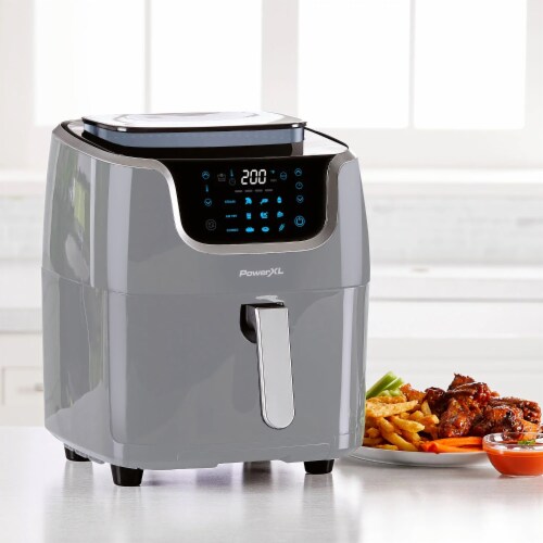 PowerXL 7-qt 10-in-1 1700W Air Fryer Steamer with Muffin Pan Slate, 1 unit  - Kroger