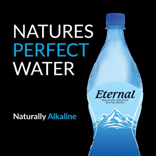 Eternal Naturally Alkaline® Bottled Spring Water Perspective: bottom