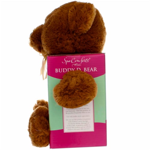 Spa Comforts Cozy Critters Microwavable Aromatherapy Buddy Bear Perspective: bottom