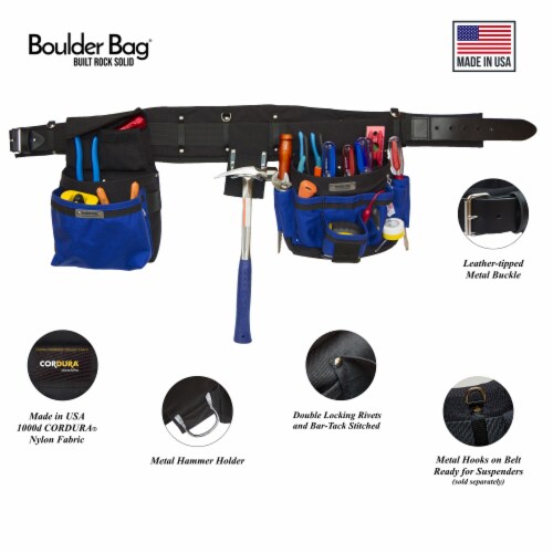 Boulder bag electrician tool belt best sale