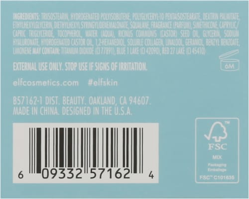 E.L.F. Skin Holy Hydration Lip Mask Perspective: bottom