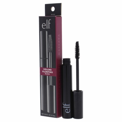 e.l.f. Volume Plumping Black Mascara Perspective: bottom