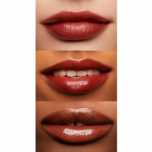 e.l.f. Glossy Lip Stain With Gloss-To-Stain Finish Cinnamon Dreamz Perspective: bottom