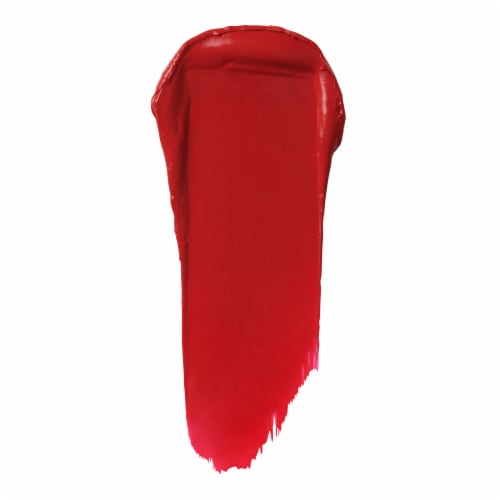 e.l.f. O FACE Satin Lipstick No Regrets - Blue Red Perspective: bottom