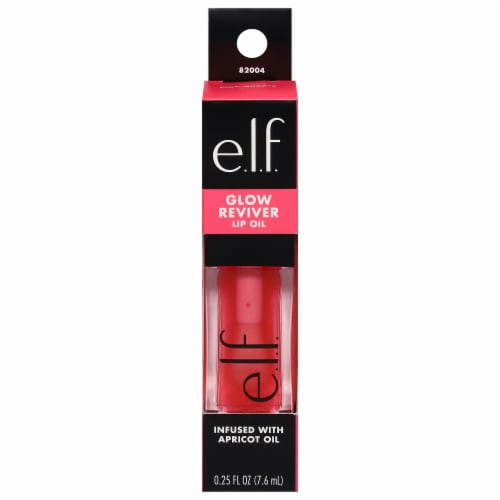 e.l.f. Glow Reviver Pink Quartz Lip Oil Perspective: bottom