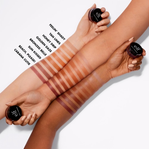 e.l.f. Putty Bronzer Honey Drip Perspective: bottom
