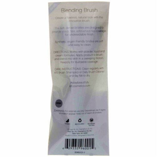 e.l.f. Travel Blending Makeup Brush Perspective: bottom