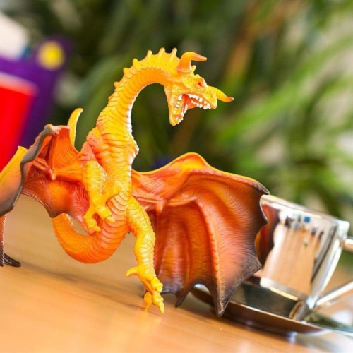 Lava Dragon Toy Perspective: bottom