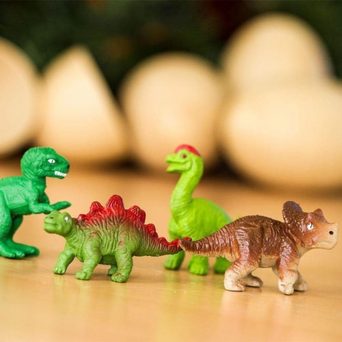 Dino Baby Eggs Set Toy Perspective: bottom