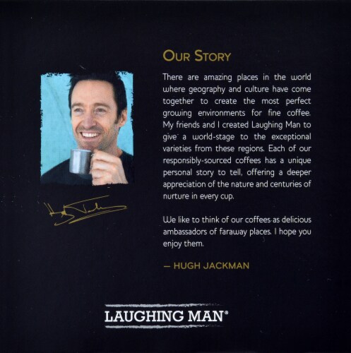 Laughing Man Dukale's Blend Coffee K-Cup Pods Perspective: bottom