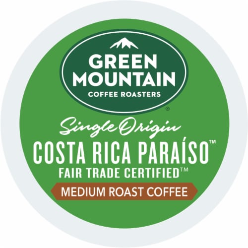 Green Mountain Coffee Roasters® Costa Rica Paraiso™ Medium Roast K-Cup Coffee Pods Perspective: bottom
