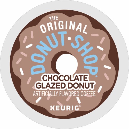 The Original Donut Shop® Chocolate Glazed Donut Medium Roast K-Cup® Coffee Pods Perspective: bottom