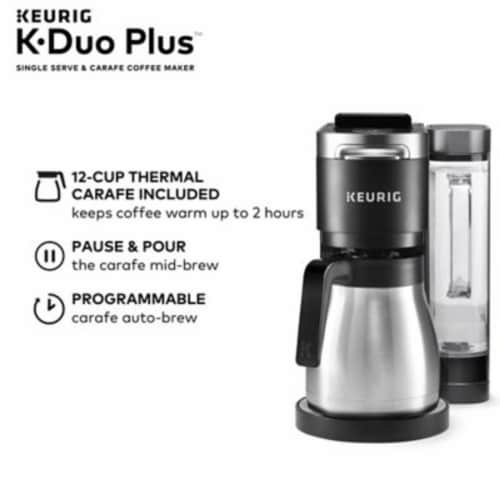 Keurig Coffee Maker, K-Duo, Black