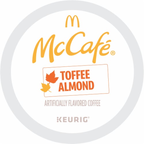McCafé® Toffee Almond Light Roast K-Cup Coffee Pods Perspective: bottom