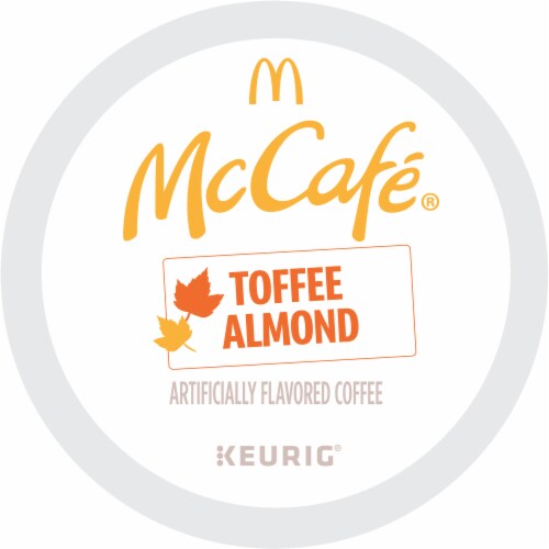 McCafé® Toffee Almond Light Roast K-Cup Coffee Pods Perspective: bottom