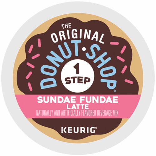 The Original Donut Shop® Sundae Fundae Latte K-Cup® Coffee Pods Perspective: bottom