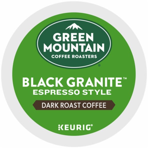 Green Mountain Coffee Roasters® Black Granite Espresso Style Dark Roast K-Cup Coffee Pods Perspective: bottom
