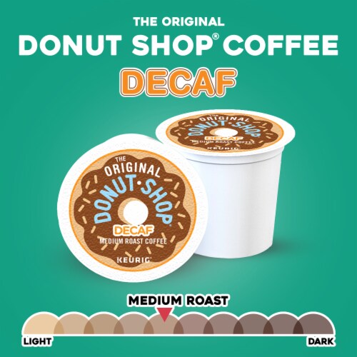 The Original Donut Shop Decaf Medium Roast K-Cup Coffee Pods Perspective: bottom