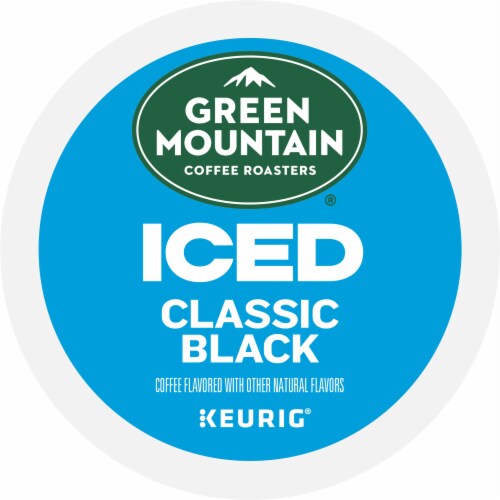 Green Mountain Coffee Roasters Iced Classic Black Medium Roast K-Cup Coffee Pods Perspective: bottom