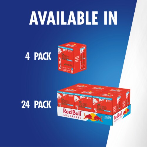 Red Bull Red Edition Sugar Free Watermelon Energy Drink Perspective: bottom