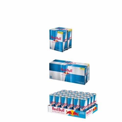 Red Bull Sugar Free Energy Drink Perspective: bottom
