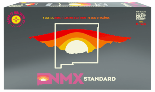 Santa Fe Brewing Co. New Mexico Standard Light Beer Perspective: bottom
